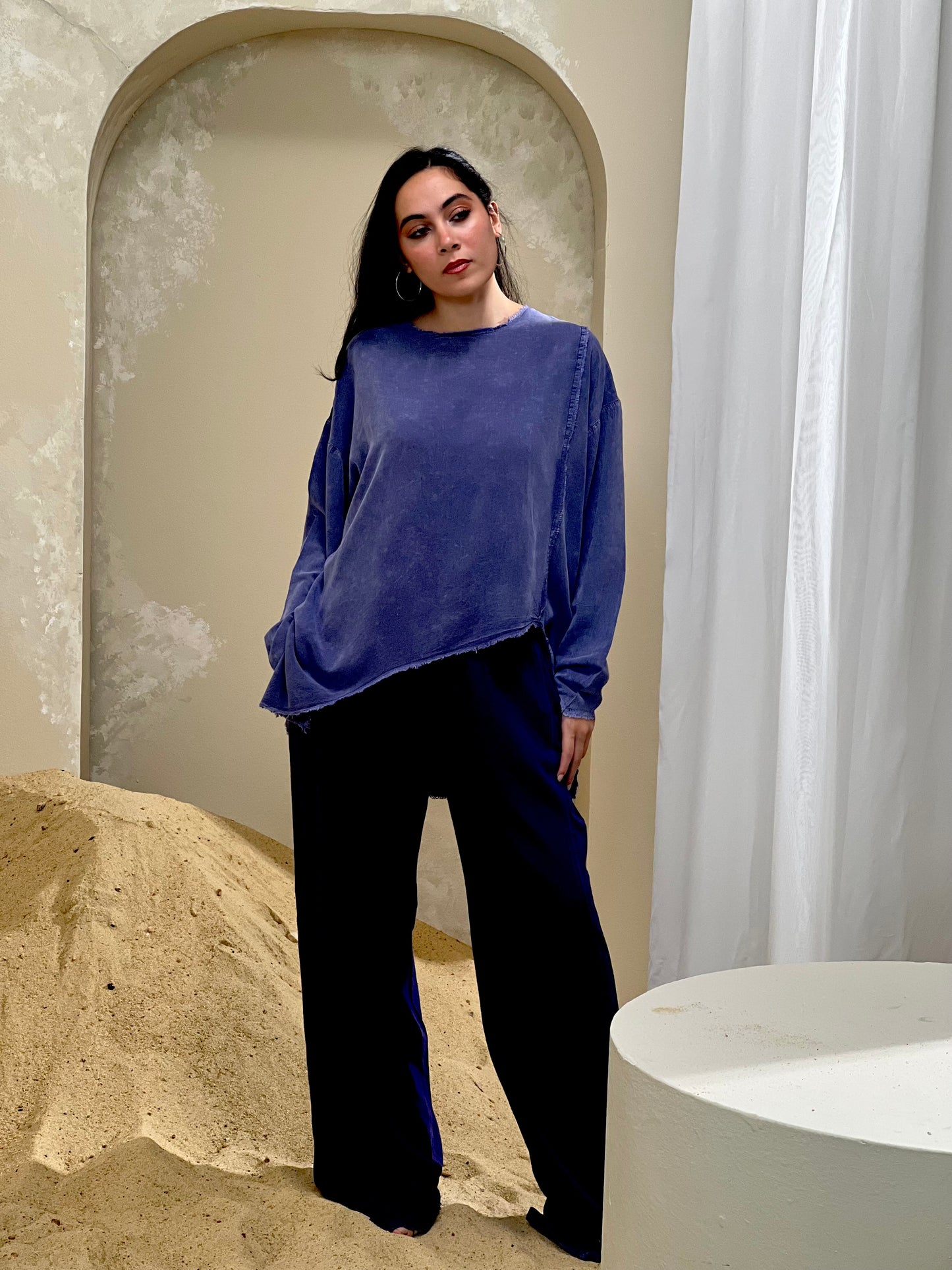 Delicate Rebel slit Shirt