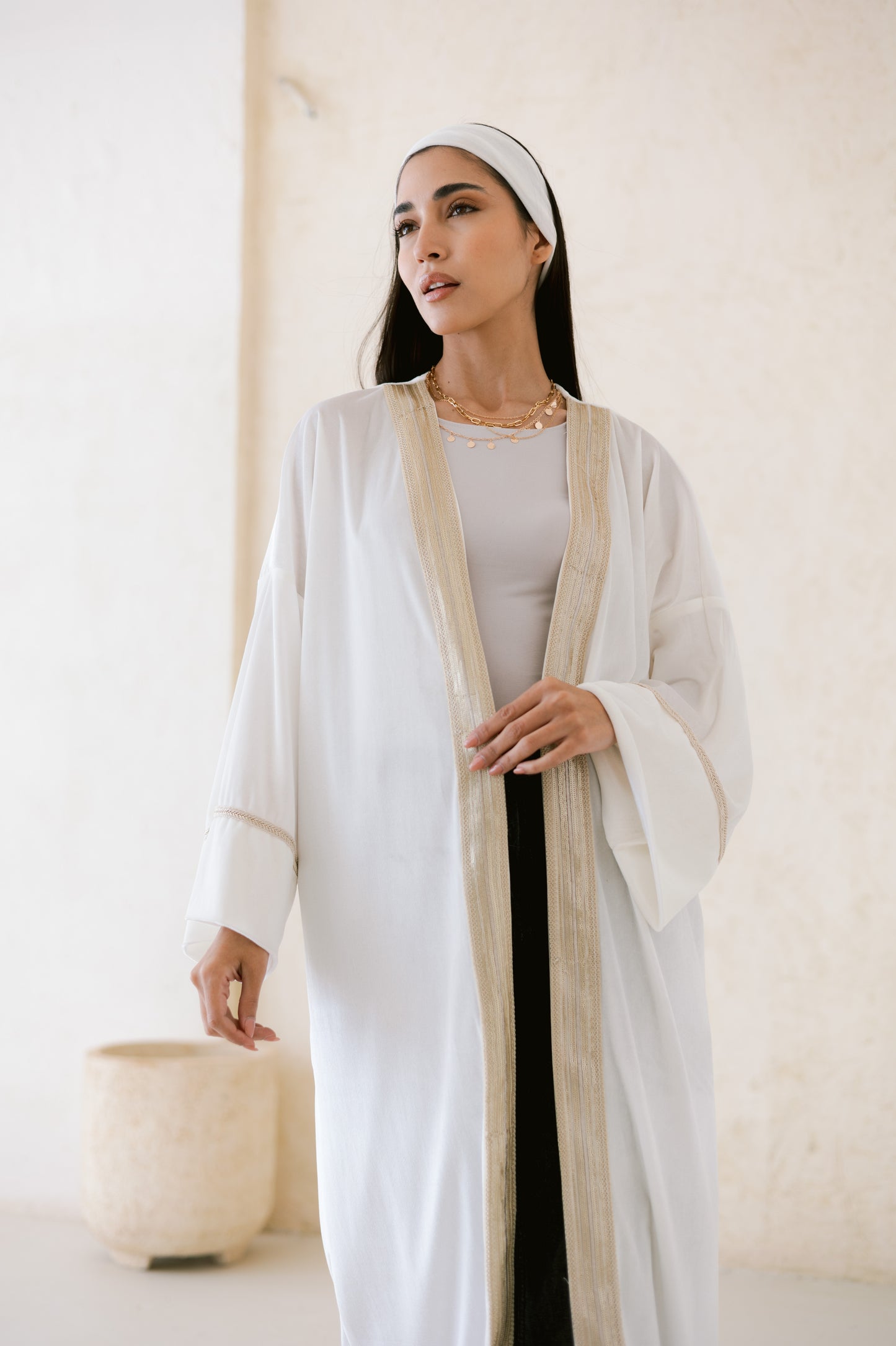 Hidaya kaftan هِدَاية(comes with matching bandana)