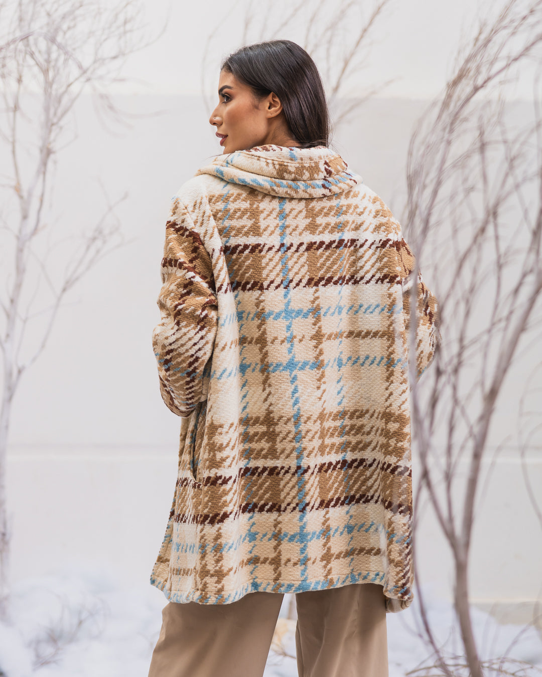 Icon Jacquard Coat