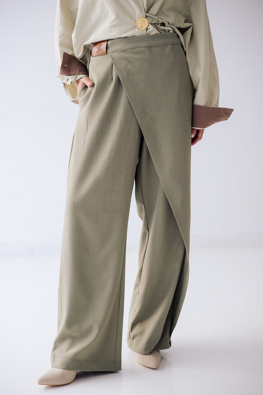 Soft fold pants