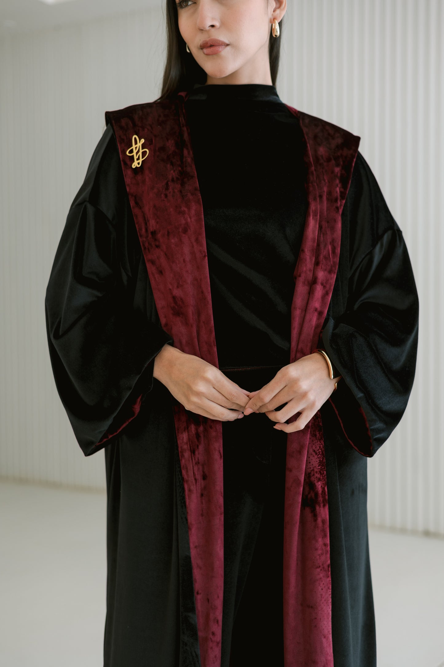 Baraka kaftan بَركة ( Double Face)( comes with its belt)