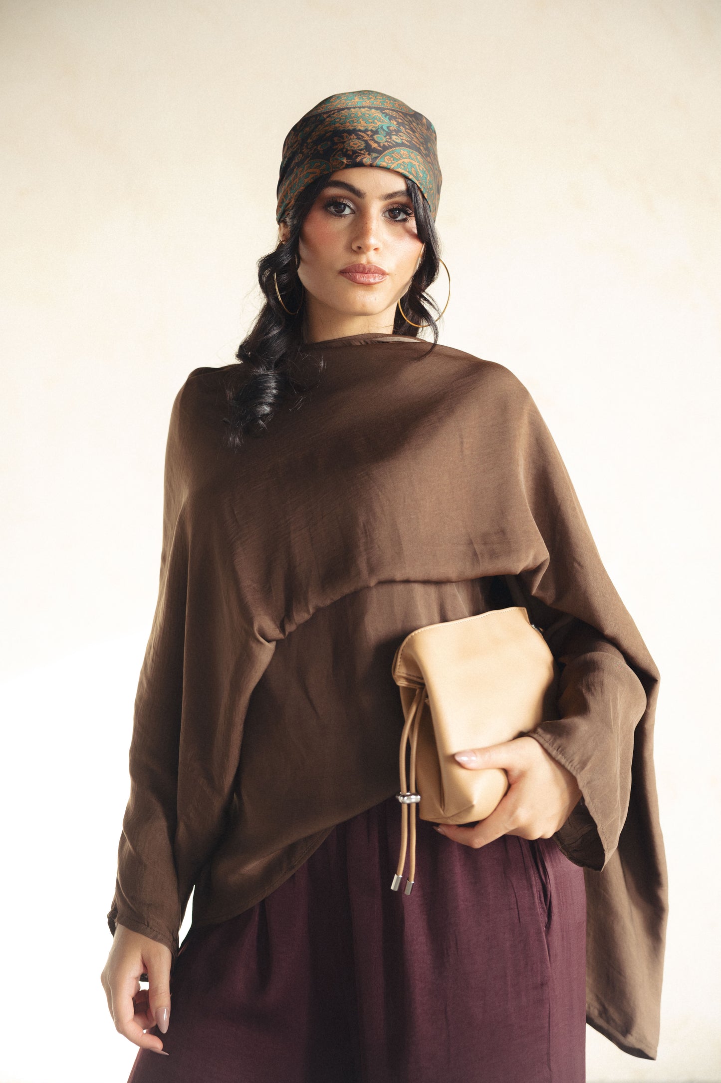 Floating shawl Shirt