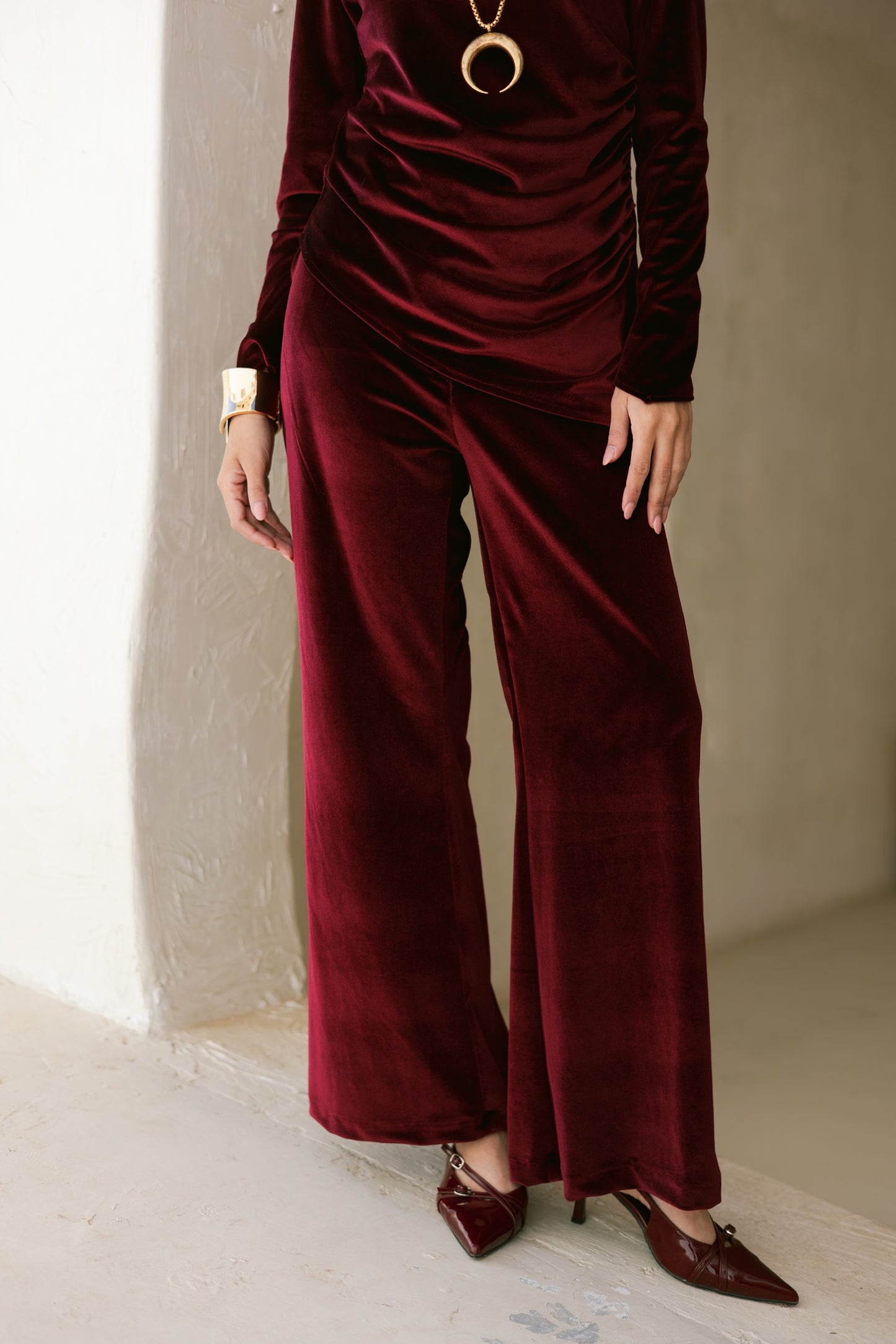 Noor velvet Pants نُور