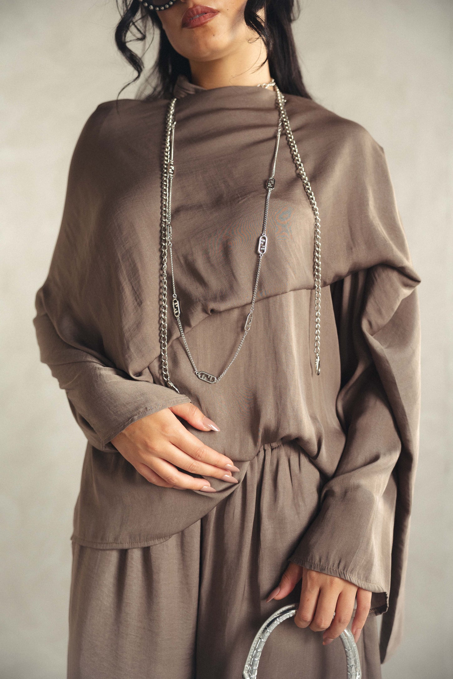 Floating shawl Shirt