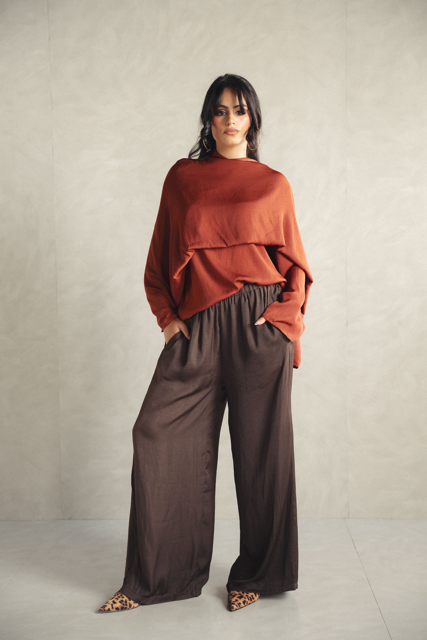 Floating shawl Shirt