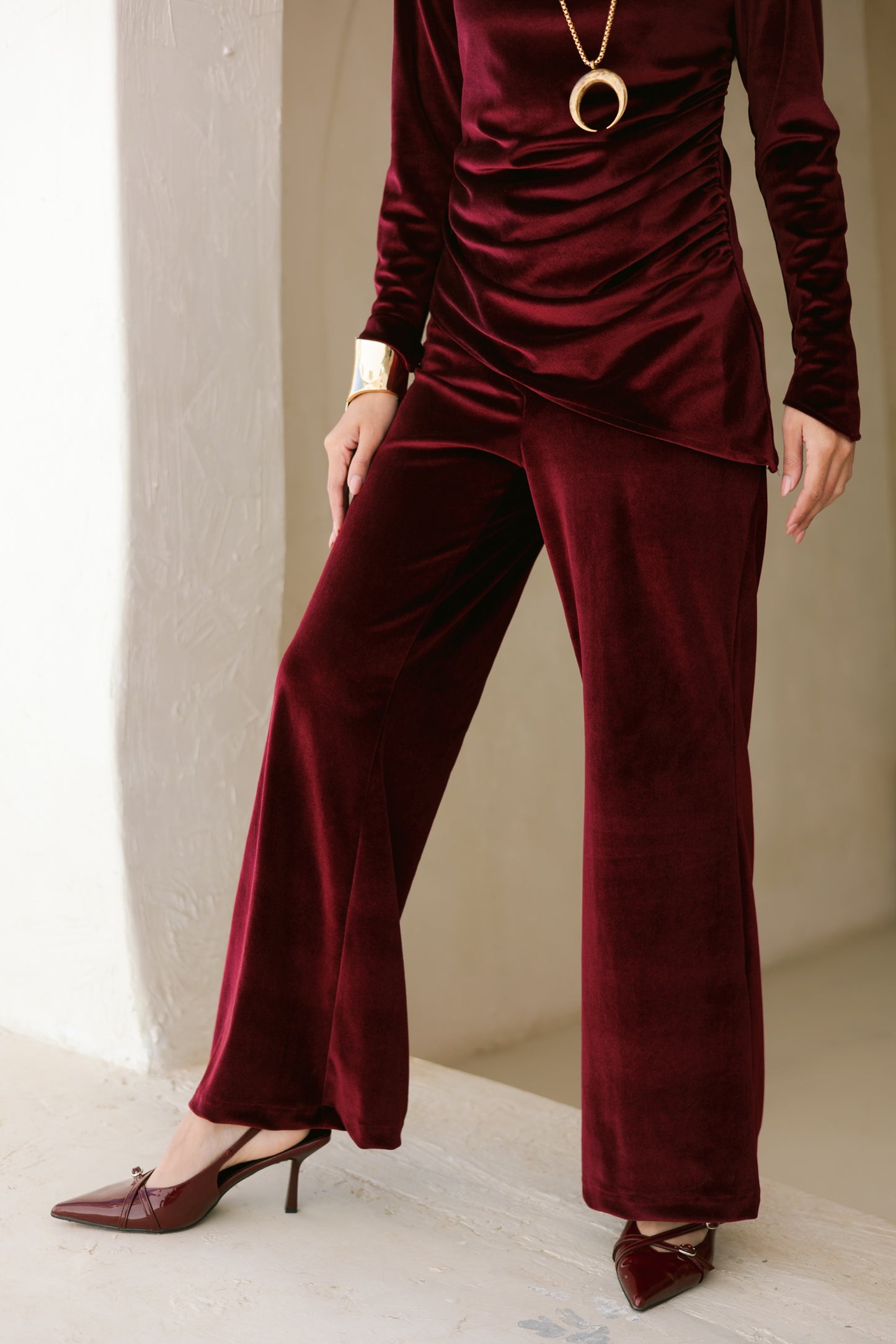 Noor velvet Pants نُور