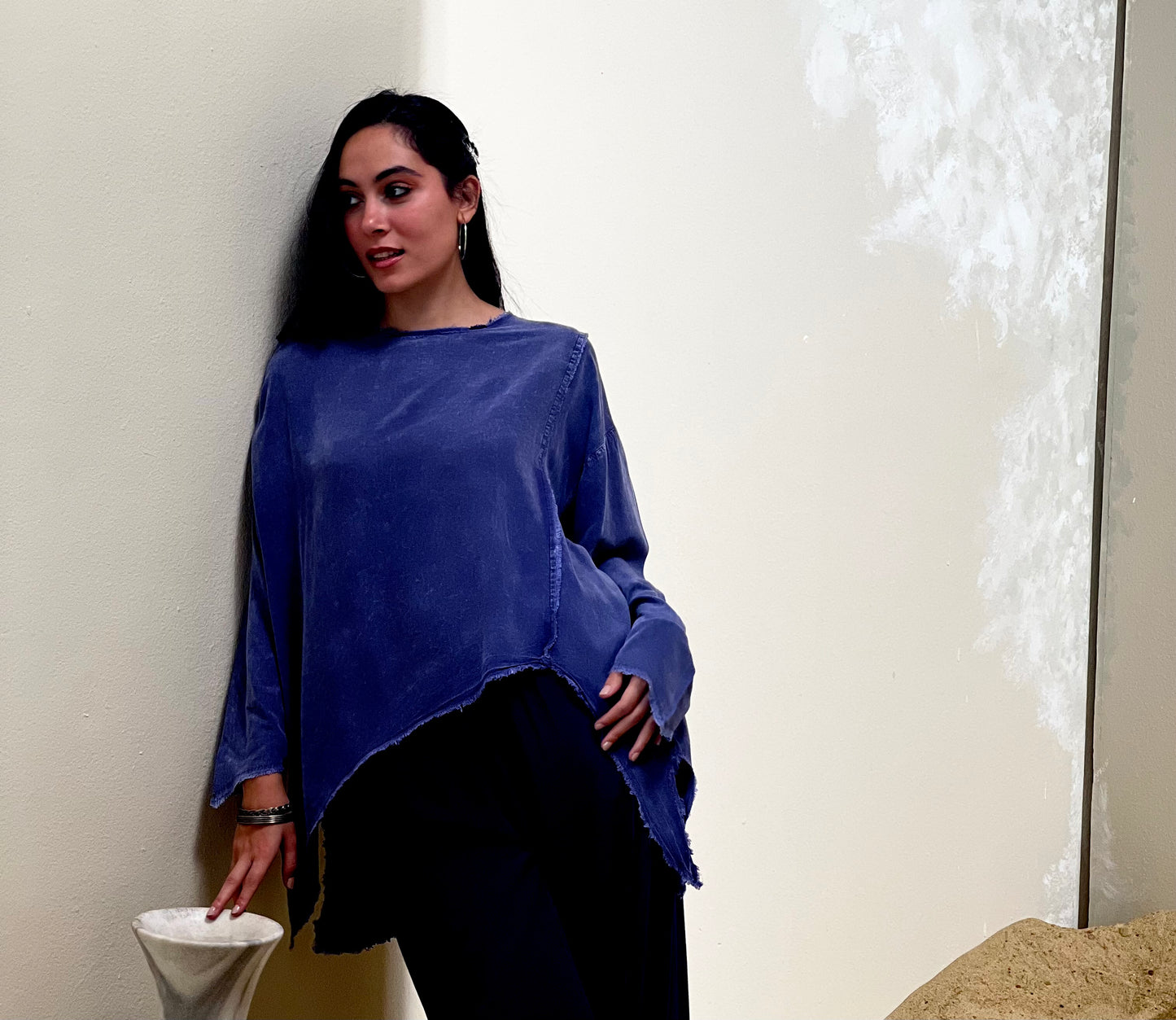 Delicate Rebel slit Shirt