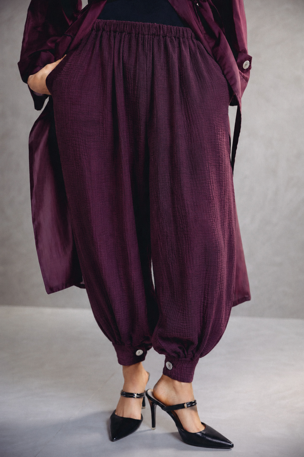 Cool Crinkled Pants