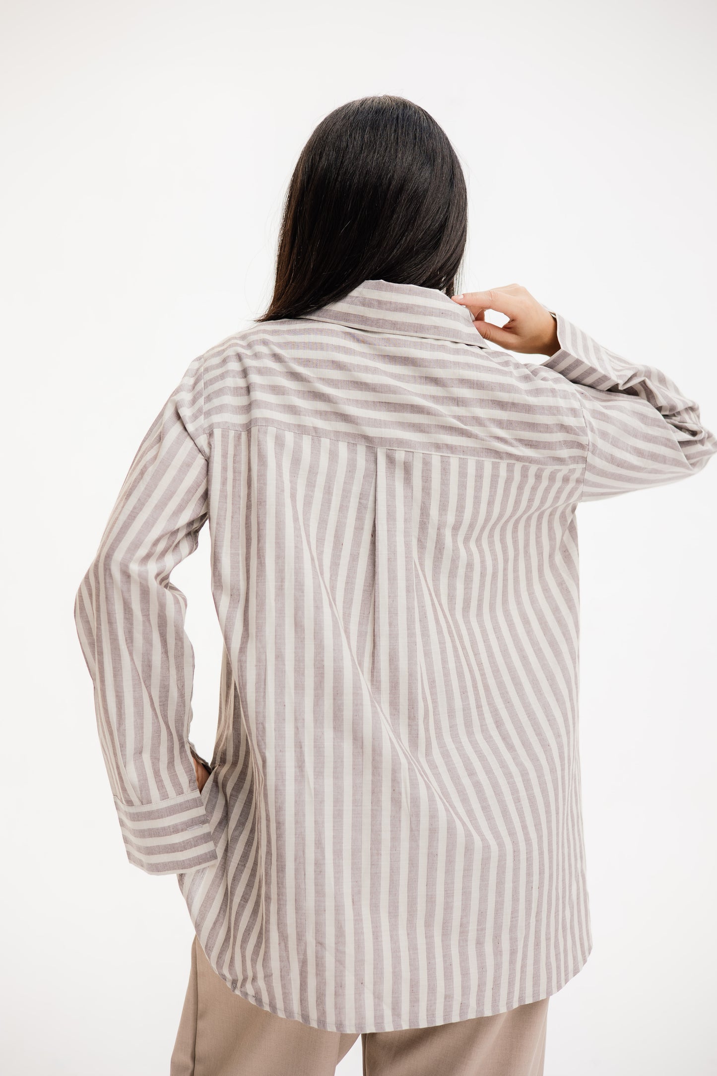 Stripe edit shirt