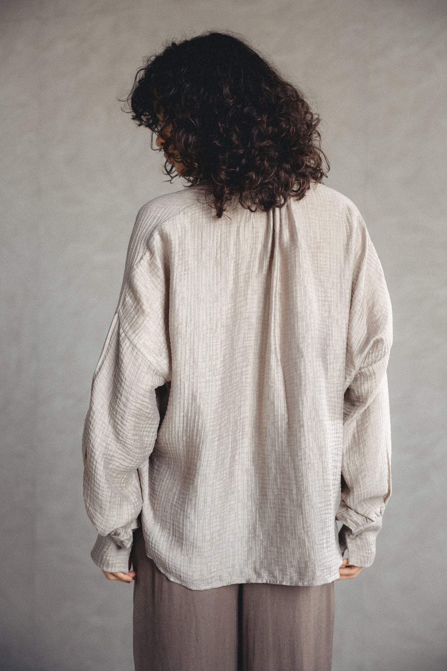 Framed Crinkled Shirt