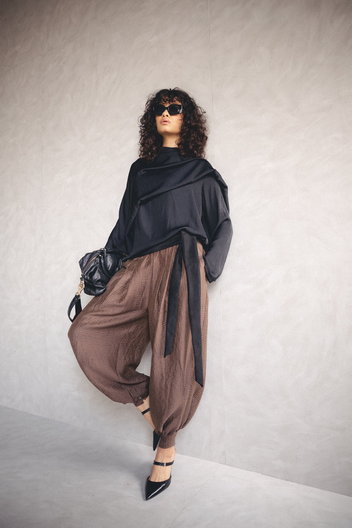 Floating shawl Shirt