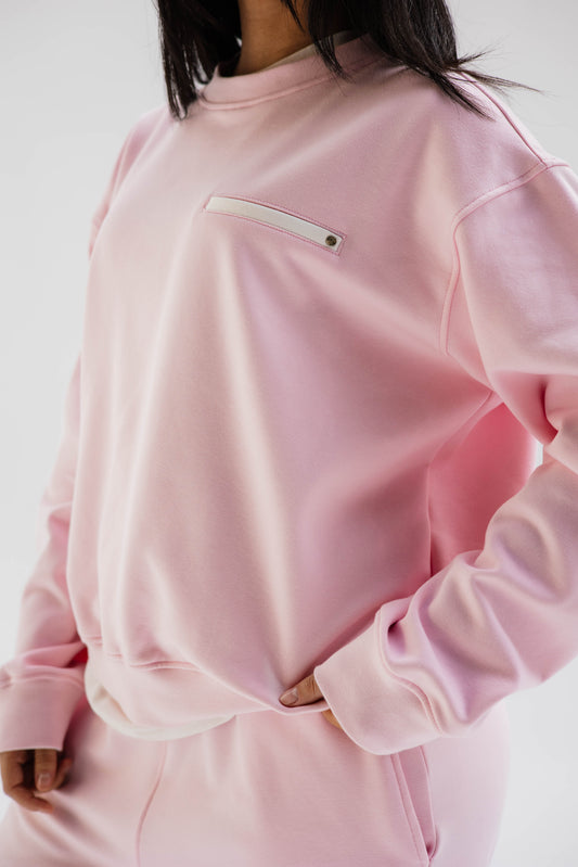 Downy crew neck