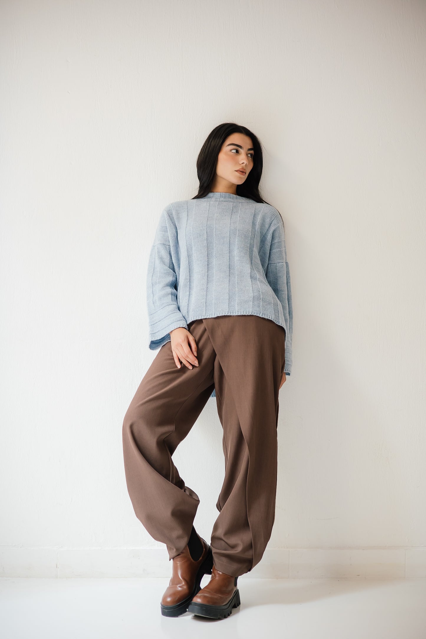 Soft fold pants