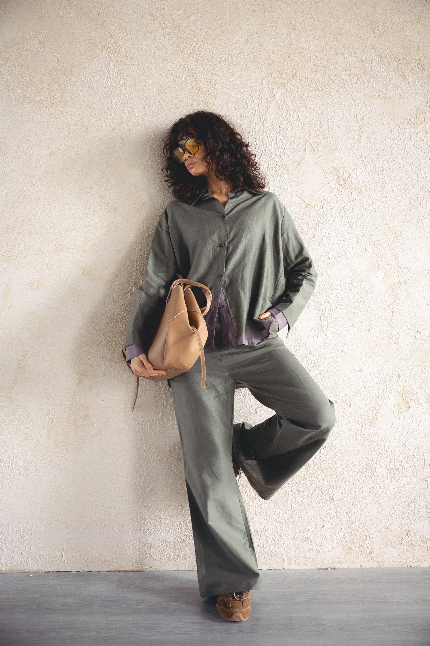 Soft power linen Set