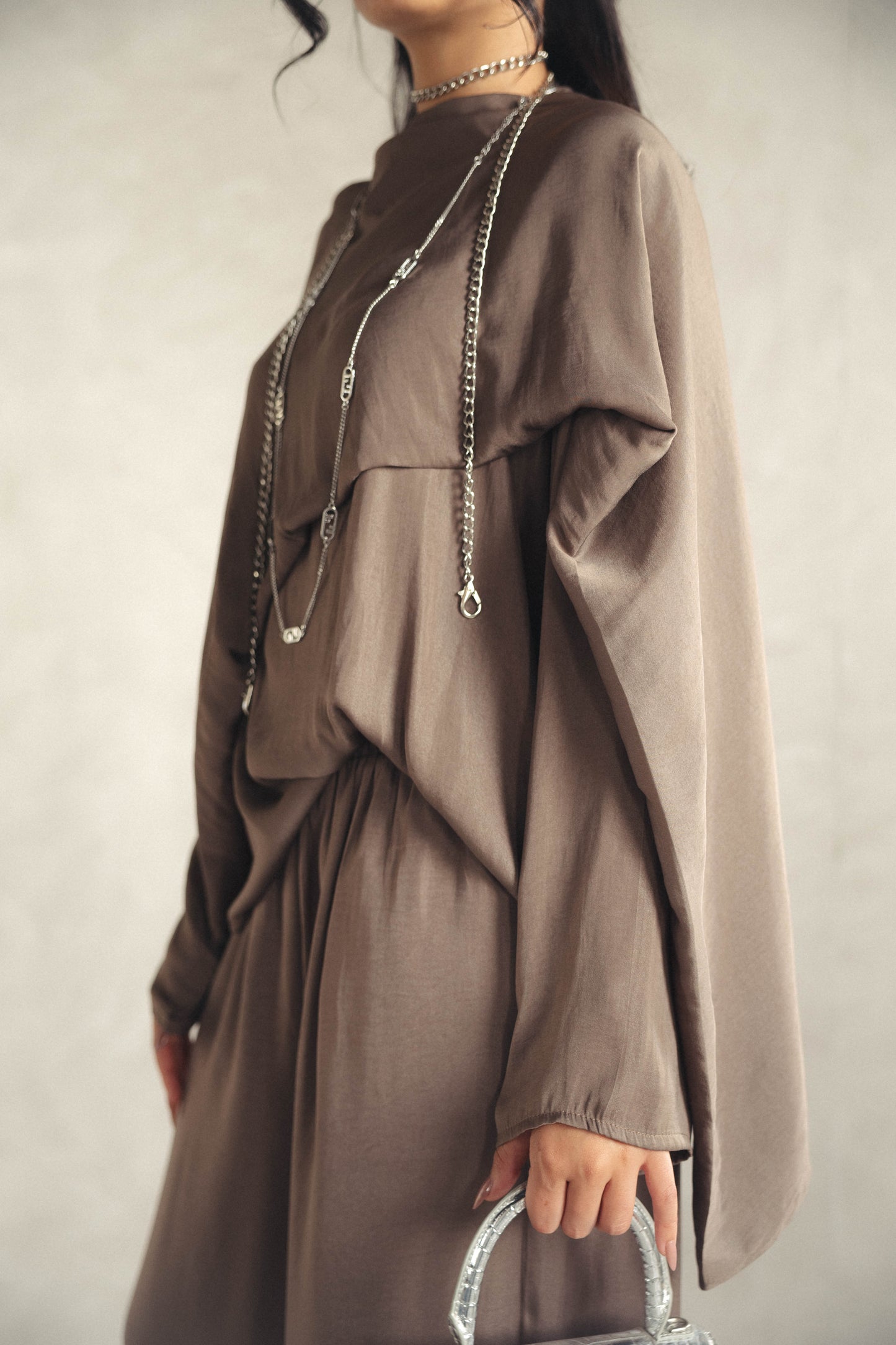 Floating shawl Shirt