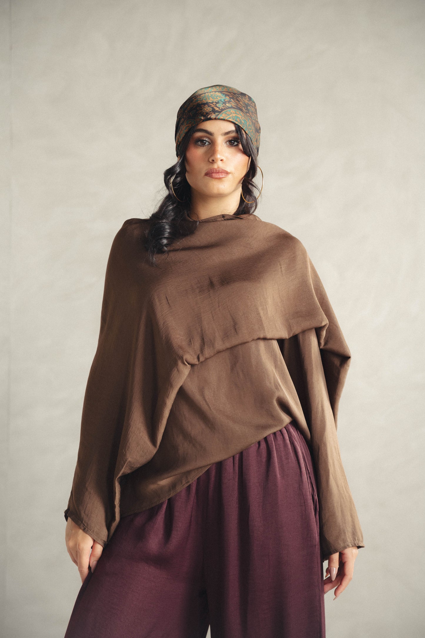 Floating shawl Shirt
