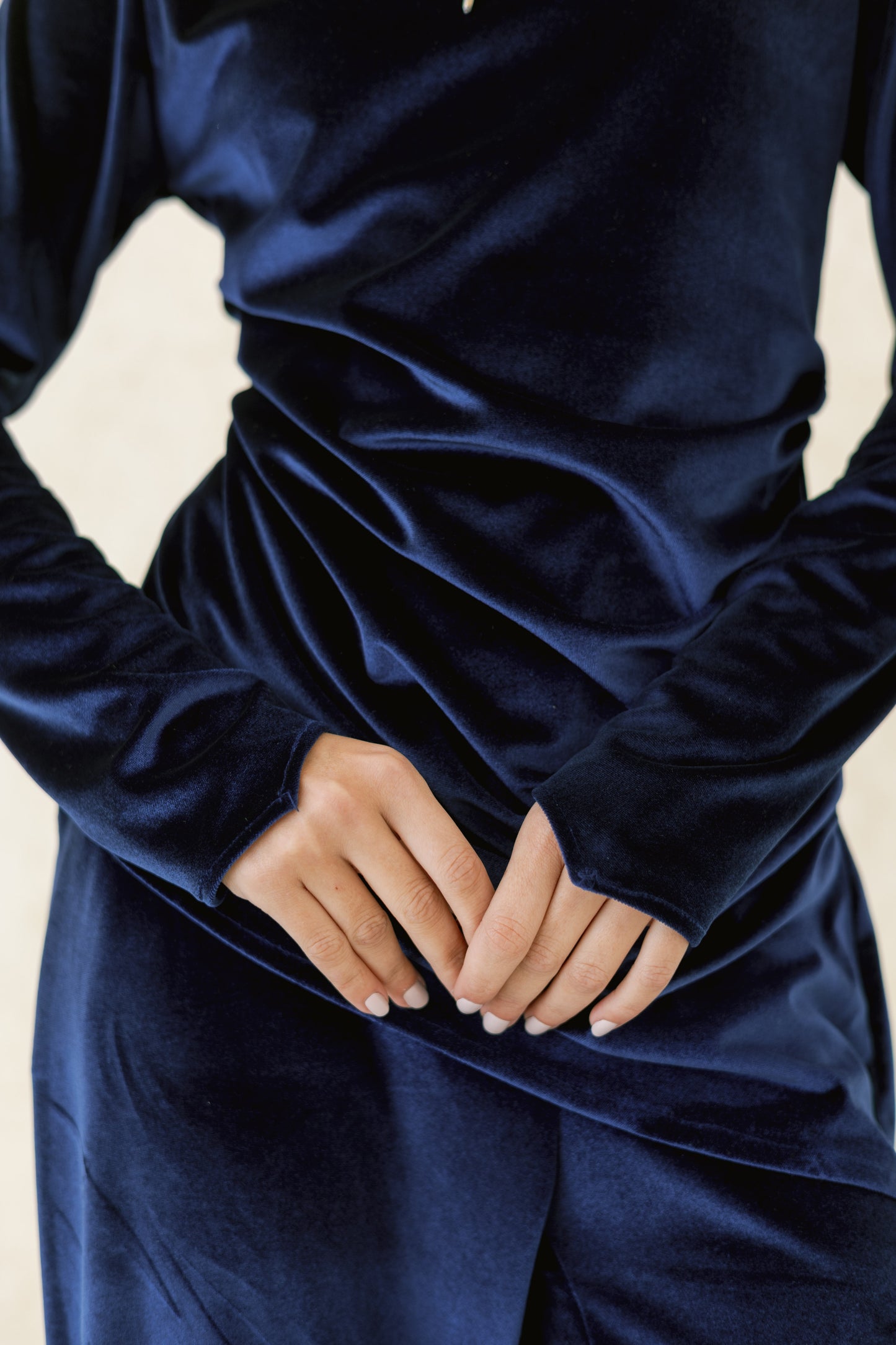 Noor velvet Top نُور