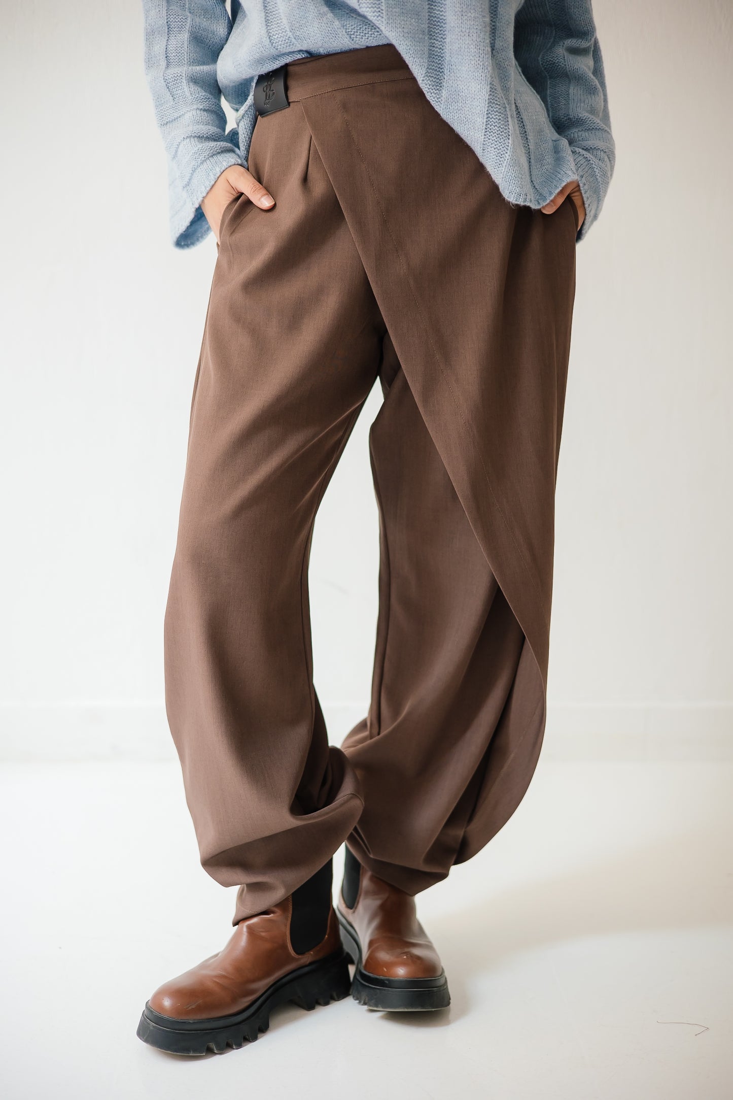 Soft fold pants