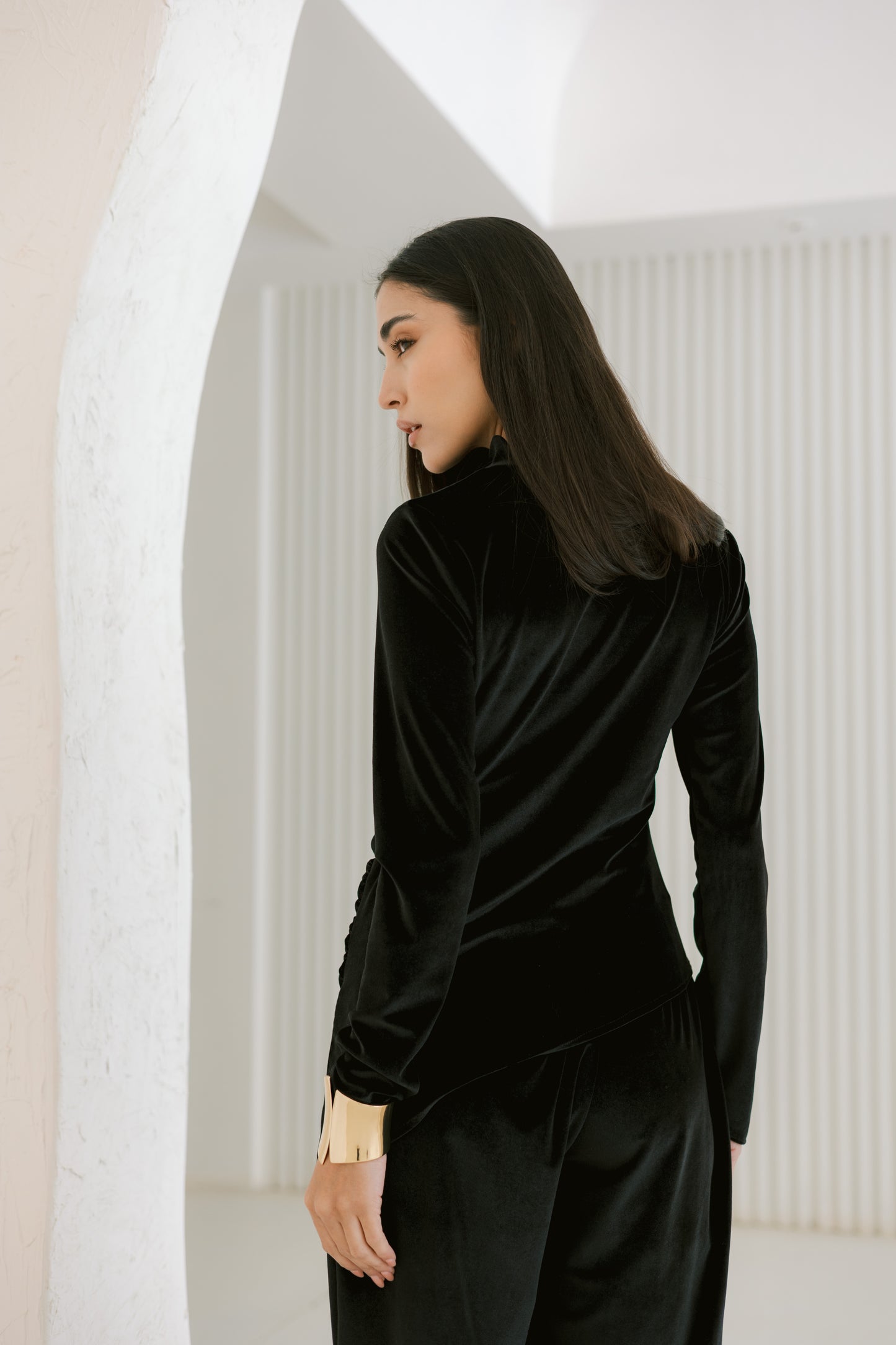 Noor velvet Top نُور