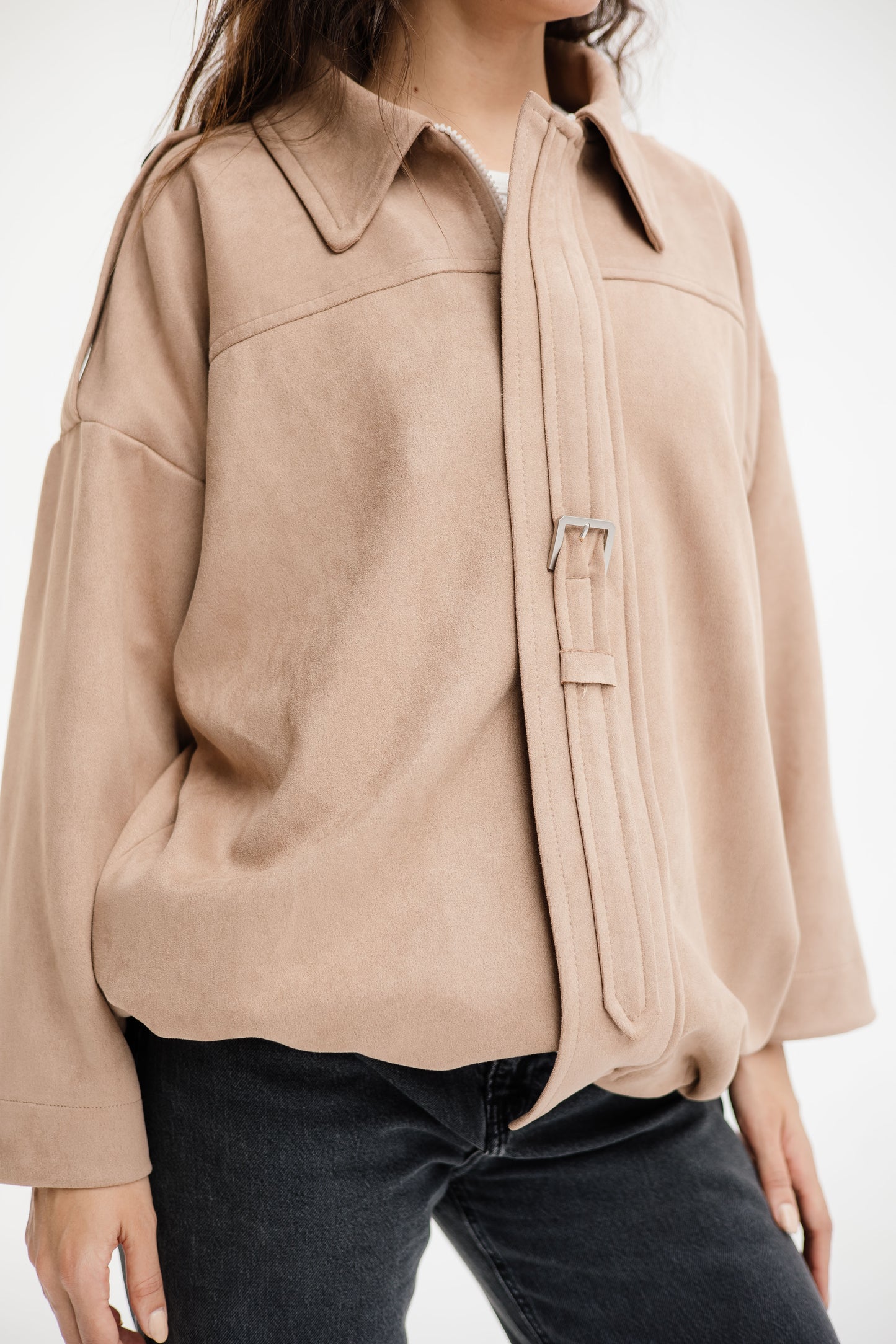 Soft Suede Jacket