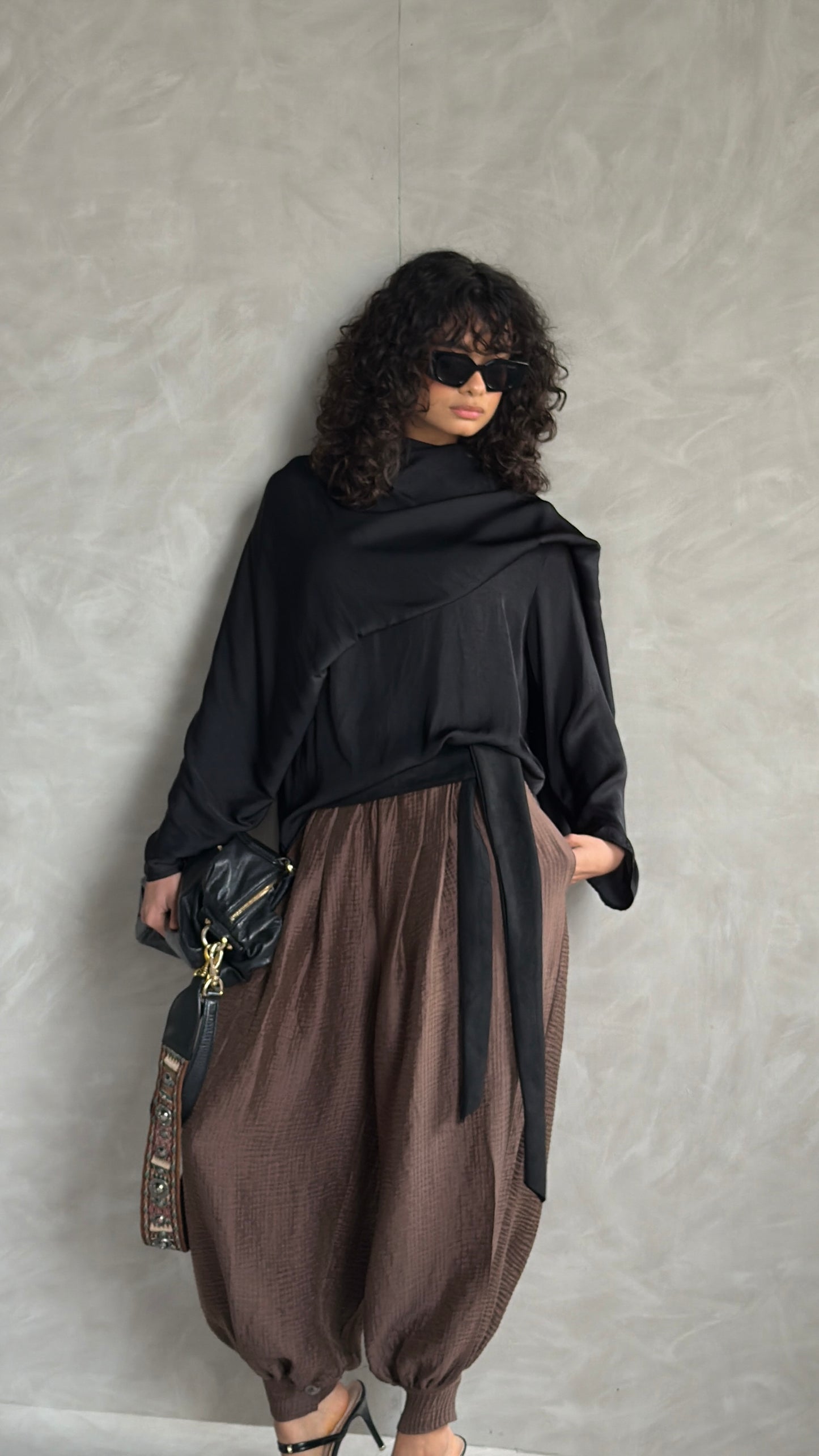 Floating shawl Shirt