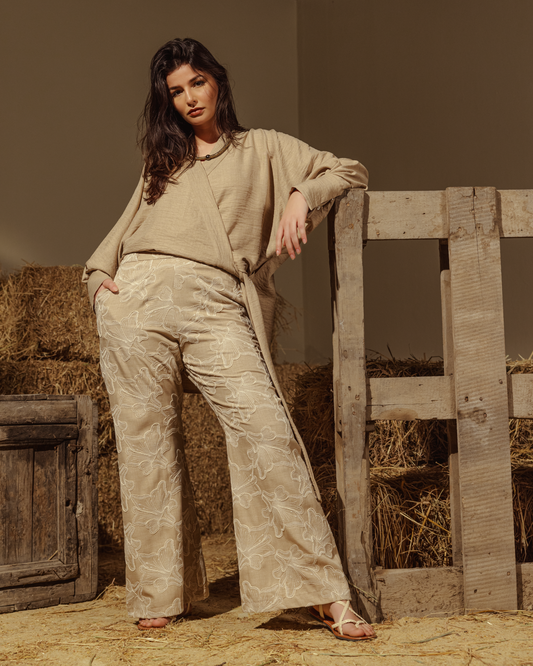 Embroidered Pants