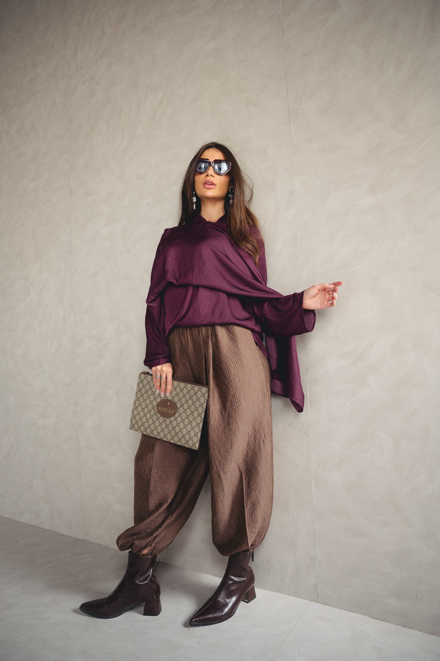 Floating shawl Shirt