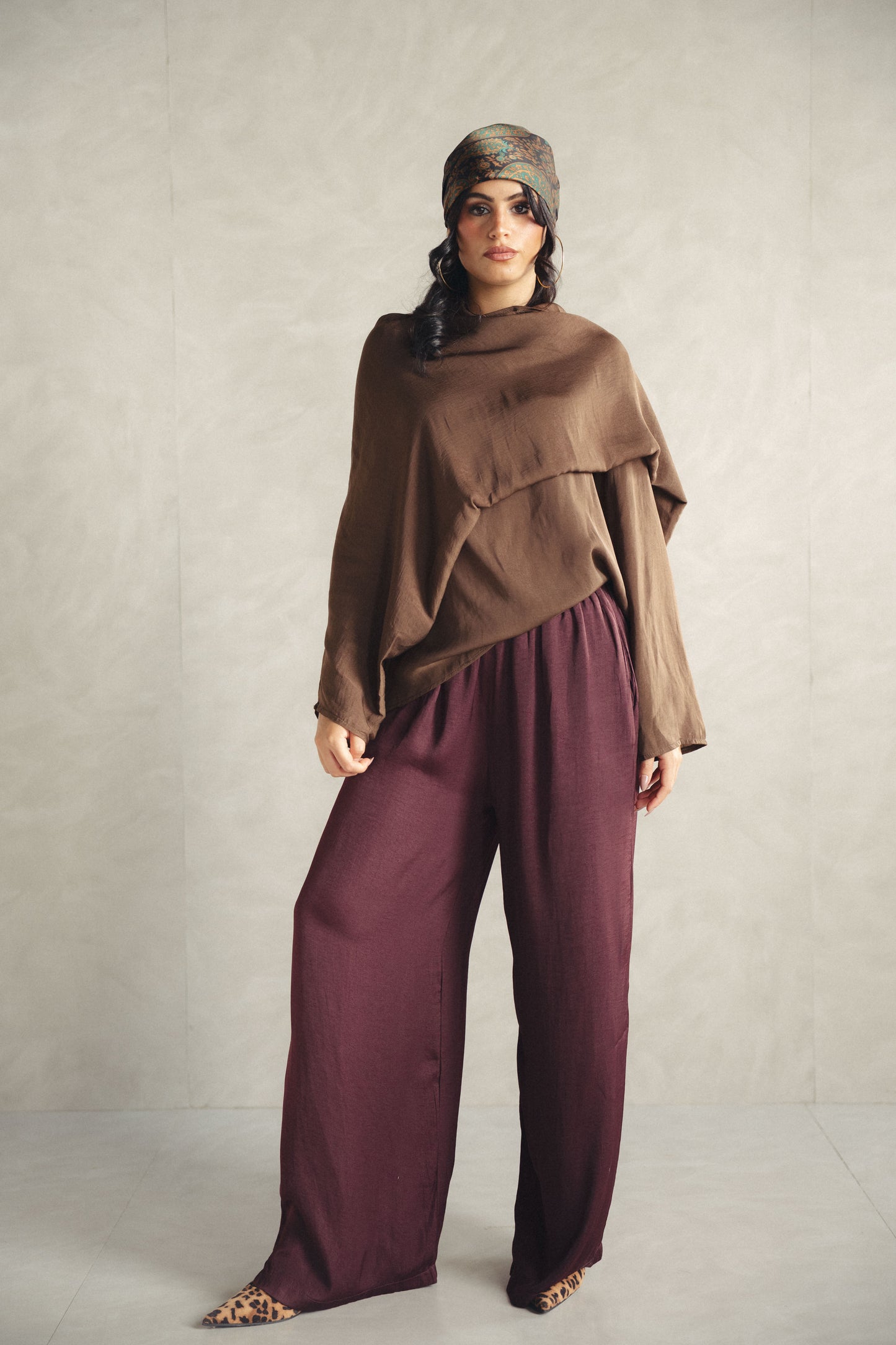 Floating shawl Shirt