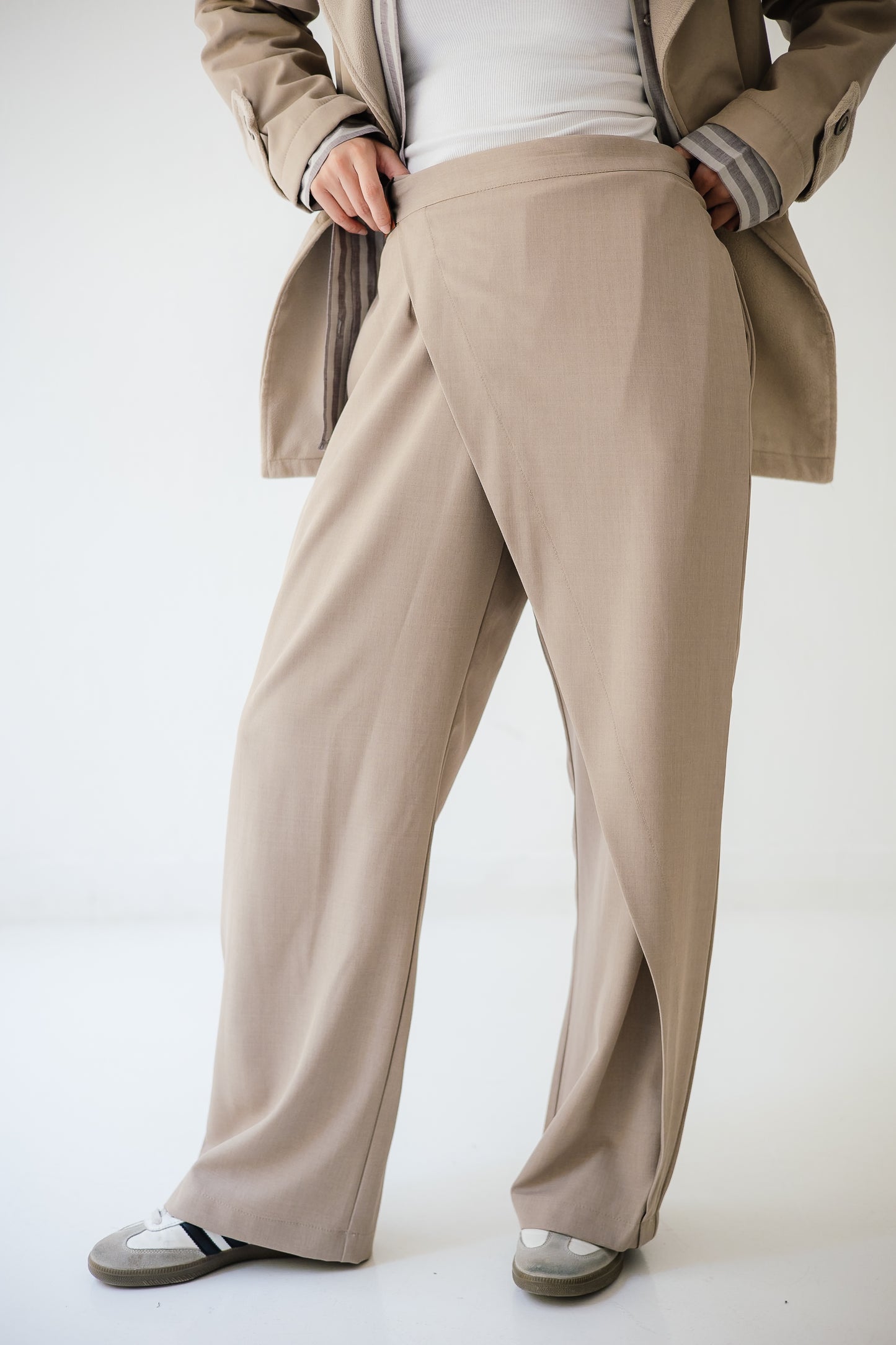 Soft fold pants