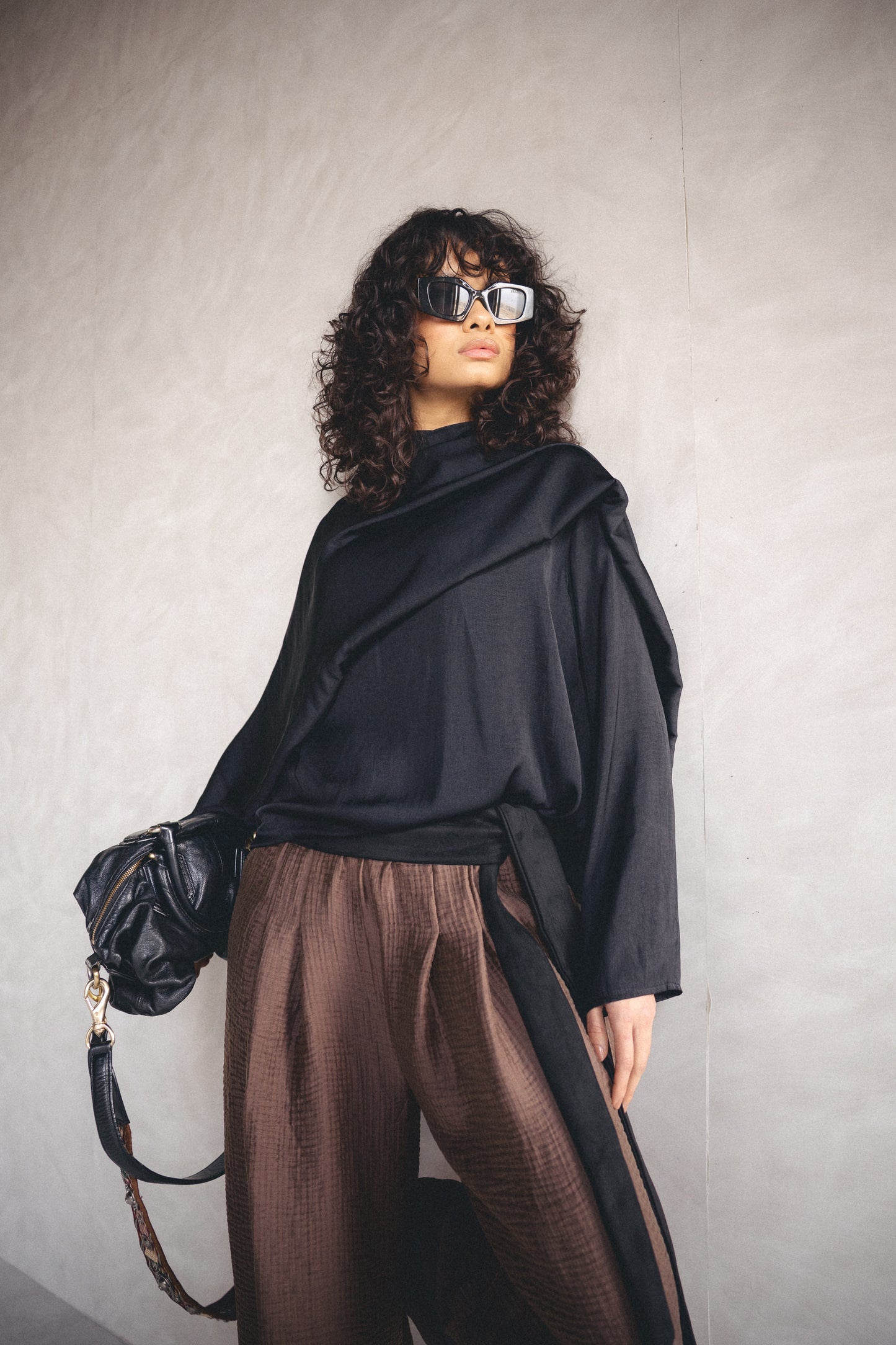 Floating shawl Shirt