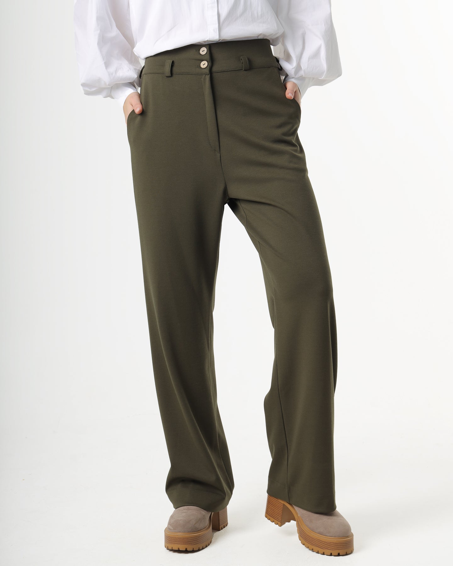 High-waist Pants