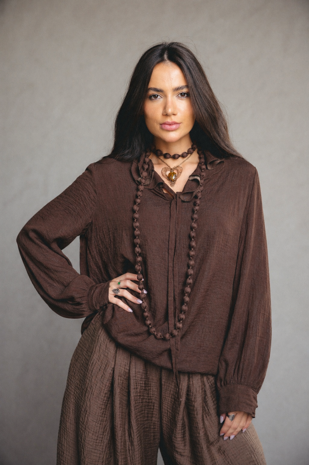 Base Ruffle shirt