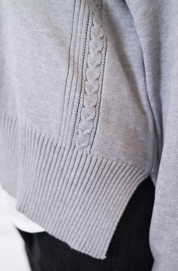 Braided Soft Touch Sweater